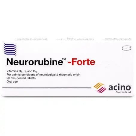 Neurorubine Forte Vitamin B Complex Tablet 20 (نيو...